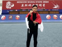 Mahasiswa Unesa Raih Emas dan Perak dalam Kejuaraan Wushu di Rusia