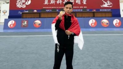 Mahasiswa Unesa Raih Emas dan Perak dalam Kejuaraan Wushu di Rusia