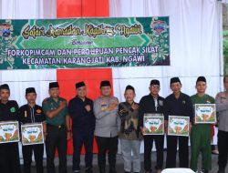 Pelihara Harmonisasi, Polres Ngawi Buka Puasa Bersama Perguruan Pencak Silat