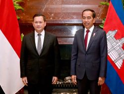 Presiden Jokowi Bahas 3 Hal Saat Gelar Pertemuan Bilateral dengan PM Kamboja