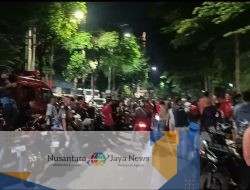 Seorang Copet Berhasil Ditangkap Saat Nobar Semifinal Piala Asia U-23 di Balai Kota Surabaya