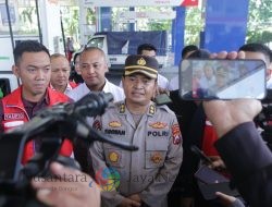 Tim Gabungan Polda Jatim Sidak SPBU, Pastikan BBM Aman Jelang Lebaran