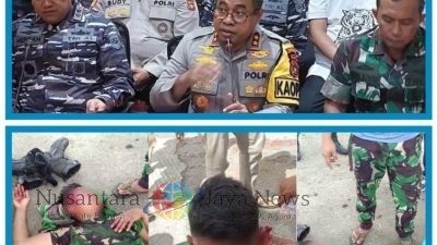 Polda Pabar Lakukan Investigasi Penyelidikan Pasca Kasus Bentrokan TNI AL  – Brimob