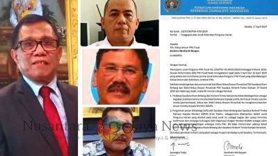 PWI Minta Ilham Bintang dan Timbo Siahaan Ditegur Keras, Ini Jawaban Dewan Kehormatan