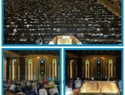 Malam ke-23 Ramadhan (Qiyamul Lail), 15 Ribu Jemaah Padati Masjid Al-Akbar Surabaya