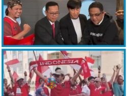 Pendukung Sambut Kedatangan Timnas Garuda tiba di Doha Qatar