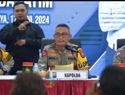 Polda Jatim Berhasil Tekan Angka Kecelakaan dan Gangguan Kamtibmas