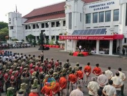 JELANG LEBARAN IDULFITRI 1445 H, WALI KOTA ERI PIMPIN APEL GELAR PASUKAN PENGAMANAN
