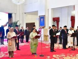 Tujuh Anggota LPSK 2024-2029 Ucapkan Sumpah Jabatan di Hadapan Jokowi Presiden