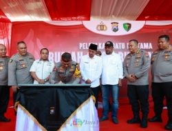 Kapolda Jatim Letakan Batu Pertama Pembangunan Rumah Sakit Bhayangkara di Pamekasan