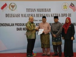 Terima Delegasi dari Trengganu, Ketua DPD RI Dorong Strategi Ekonomi Pengembangan Wilayah Indonesia-Malaysia