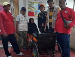 Melalui RPTC Makassar, Ormas Aldera Bantu Pulangkan PRT Penderita Stroke Asal Kediri