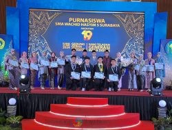 Purna Siswa SMA Wachid Hasyim 5 Surabaya ke 19, Luluskan 195 Siswa