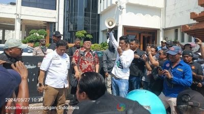 Datangi Gedung DPRD Jatim, Ratusan Jurnalis Sampaikan Aspirasi Tolak RUU No 23 Tahun 2022