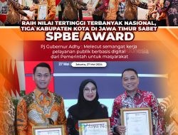 Pemprov dan Kabupaten/Kota di Jatim Dominasi Raih Predikat 10 Terbaik Digital Government Award SPBE Summit 2024