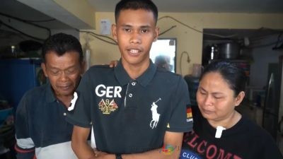 Dengan Terisak, Satrio Sampaikan Terima Kasih Kepada Kapolri