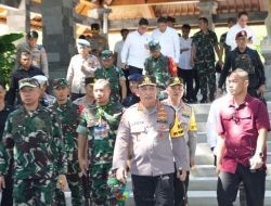 Kapolri dan Kapolda Bali Dampingi Presiden RI Kunjungi Tahura Mangrove