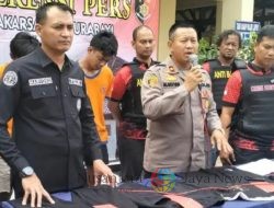 Dua Tersangka Curanmor Diringkus di Lakarsantri, Surabaya