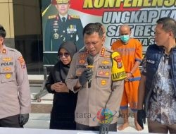 Polisi Tangkap Pembunuh Ibu dan Bayi di Kamar Kos Sidoarjo