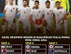 Resmi! Indonesia Gabung Grup Berat di Kualifikasi Piala Dunia 2026