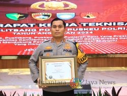 Polres Nganjuk Raih Penghargaan IKPA Terbaik di Lingkup Polri tahun 2023 dari Kementrian Keuangan RI