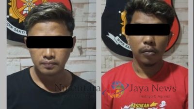 Polsek Krembangan Amankan Dua Pelaku Judi Slot Online di Surabaya
