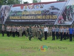 Darma Bakti TNI: Danrem 163/WSA Resmi Tutup TMMD ke-120 di Bangli