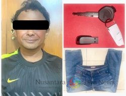 Kuli Panggul Pencuri Motor Ditangkap Polsek Semampir, Polres Tanjung Perak