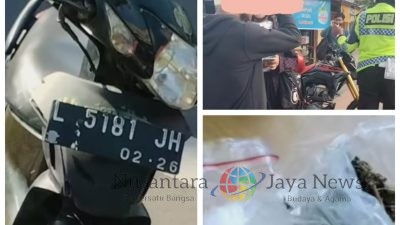 Operasi Tilang di Surabaya Ungkap Kasus Penyelundupan Narkotika