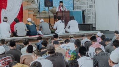 Penuh Khidmat, Ratusan Warga Binaan Rutan Bangli Laksanakan Sholat Idul Adha 1445H