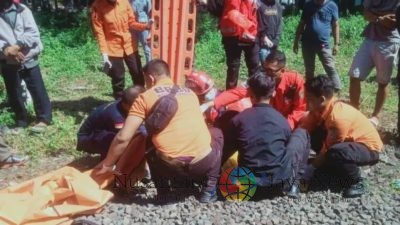 Tragis, Diduga Gegara Penipuan Online, Seorang Wanita Terlindas Kereta Api