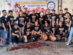 Jurnalis KOMPAK Berkurban 4 Sapi DAN 2 Kambing: Meriahkan Idul Adha 2024