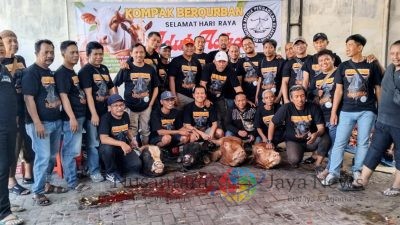 Jurnalis KOMPAK Berkurban 4 Sapi DAN 2 Kambing: Meriahkan Idul Adha 2024