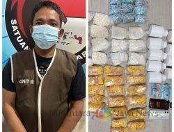 Satresnarkoba Polrestabes Surabaya Tangkap Pelaku Penjualan Obat Keras ilegal di Pasuruan