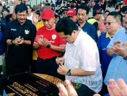 Erik Thohir Resmikan BUTC, Ajak Peserta Turnamen Bali7s Bermain Kuis