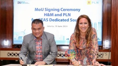 Langkah Nyata Dekarbonisasi, PLN Pasok Energi Hijau ke H&M Group