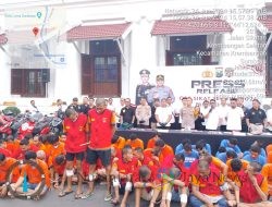 Polrestabes Surabaya Sikat Habis Kejahatan dalam Operasi Semeru 2024