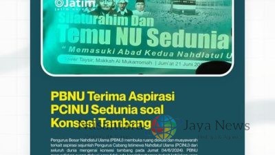 PBNU Tampung Aspirasi PCINU Soal Konsesi Tambang