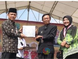 Paluta Pecahkan Rekor MURI dengan Tor-Tor 1.556 Siswa