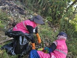 Srikandi PT PLN (Persero) UIP JBTB Berhasil Laksanakan Program Bersih-Bersih Sungai Muara Baros