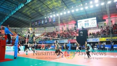 Epic Comeback, Jakarta Electric PLN Libas Pemuncak Klasemen Proliga, Peluang ke Final Four Makin Lebar