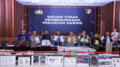 Satgas Pemberantasan Judol Polri Ungkap 318 Kasus Judol