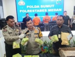 Polisi Berhasil Menyita 11 Kilogram Sabu di Medan