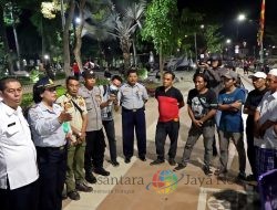 Razia Gabungan Penertiban Parkir Liar di Kota Tua Surabaya