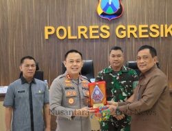 Polres Gresik Sambut Peserta Didik Sespimmen Polri Dikreg ke-64 Tahun 2024