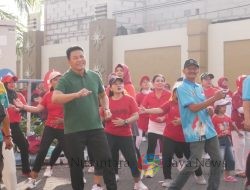 Pemkab Sidoarjo Gelar Senam Bersama dan Bazar UMKM, Plt. Bupati H Subandi Tawarkan Program Dukungan untuk Pelaku UMKM