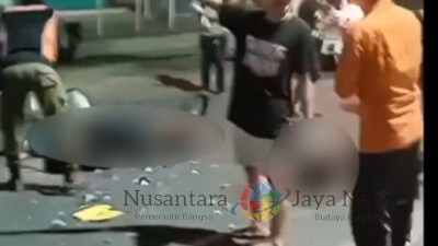 Satu Orang Meninggal dalam Kecelakaan Adu Banteng di Jalan Manukan Kulon, Surabaya