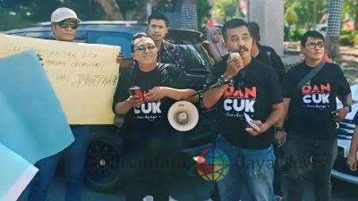 Puluhan Wartawan di Jawa Timur Gelar Demonstrasi Tuntut Kongres Luar Biasa PWI