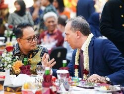 Pj. Gubernur Adhy Pamerkan Wisata Jatim di Dinner JWG Indonesia-Prancis