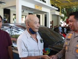 Kapolres Bangkalan Kembalikan Mobil Milik Supir Grab yang Raib Dibawa Kabur